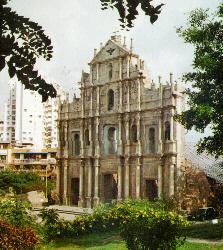 澳门大三巴牌坊天气 澳门大三巴牌坊天气